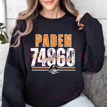 Paden Zip Code School Spirit Shirt
